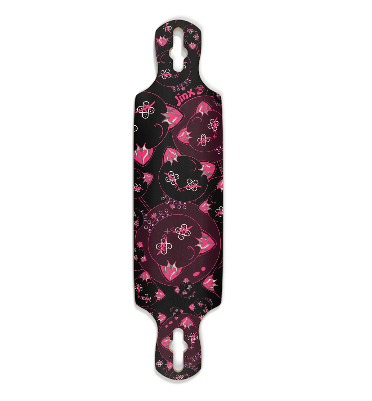 Jinx Glow In The Dark Drop Through Longboard 1