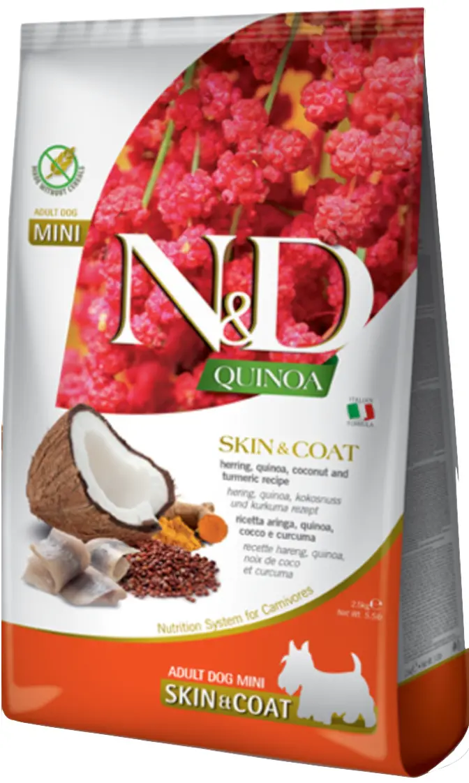 Farmina Dog N&D Quinoa Skin & Coat Aringhe 1