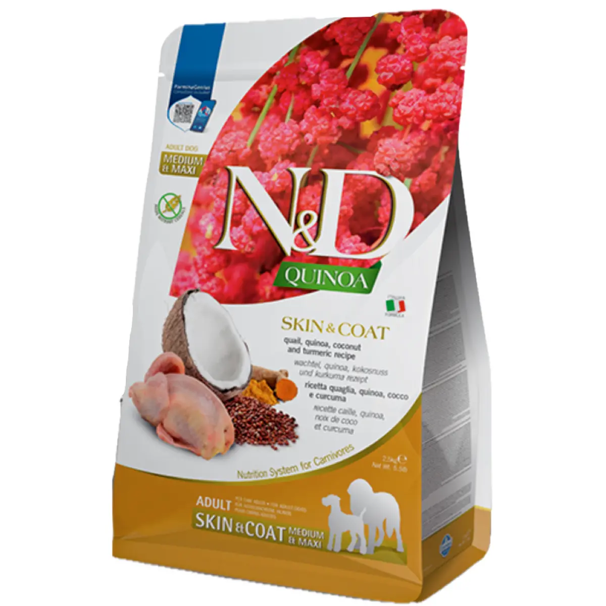 Farmina N&D Quinoa Quail Skin & Coat Support Dry Food for Dogs