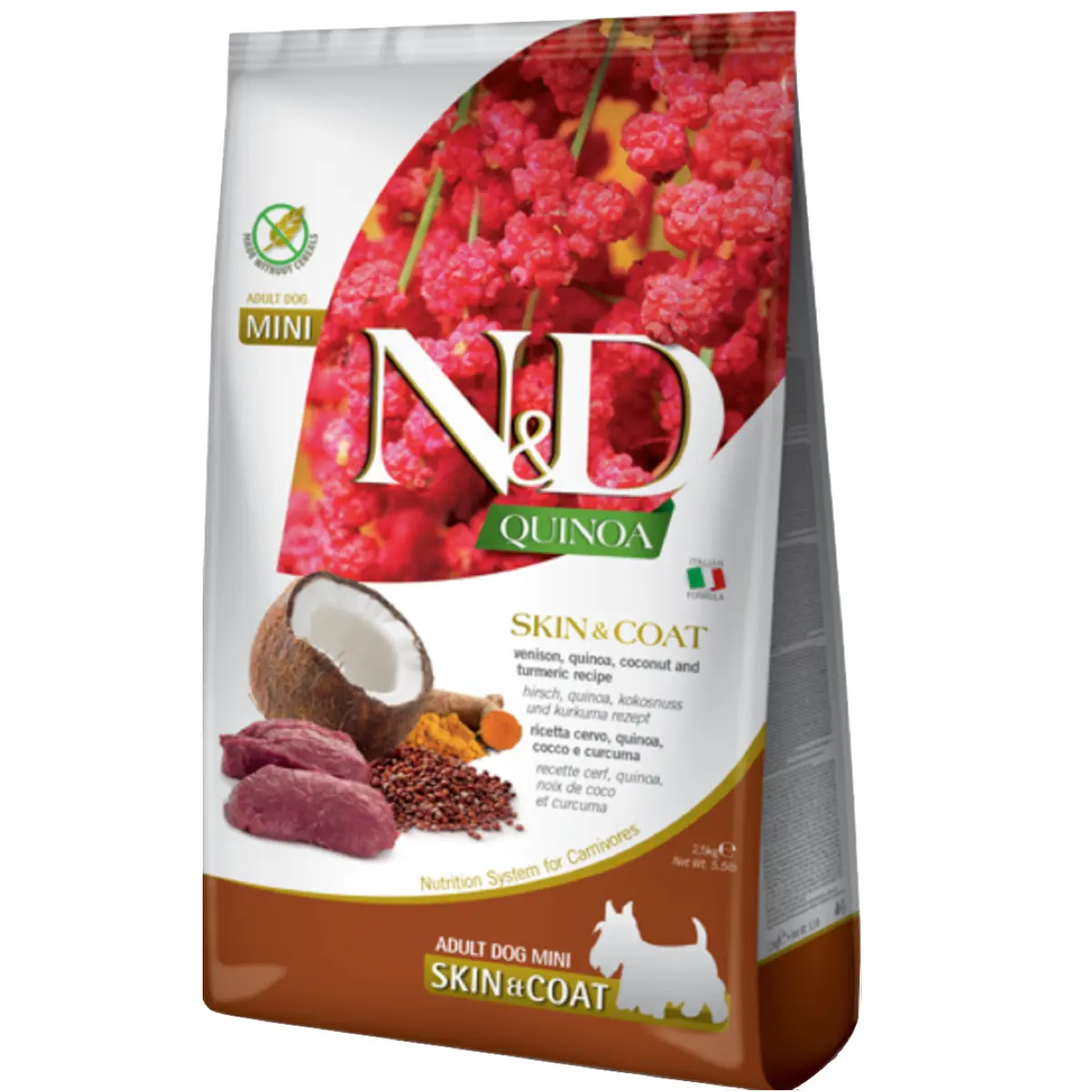 Farmina Dog N&D Quinoa Skin & Coat Cervo 1