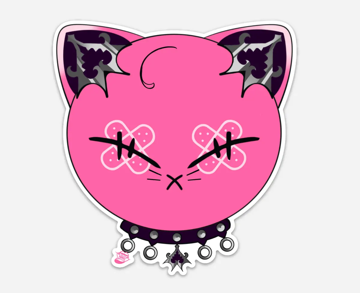 Jinx Cursed Cat Magnet 1