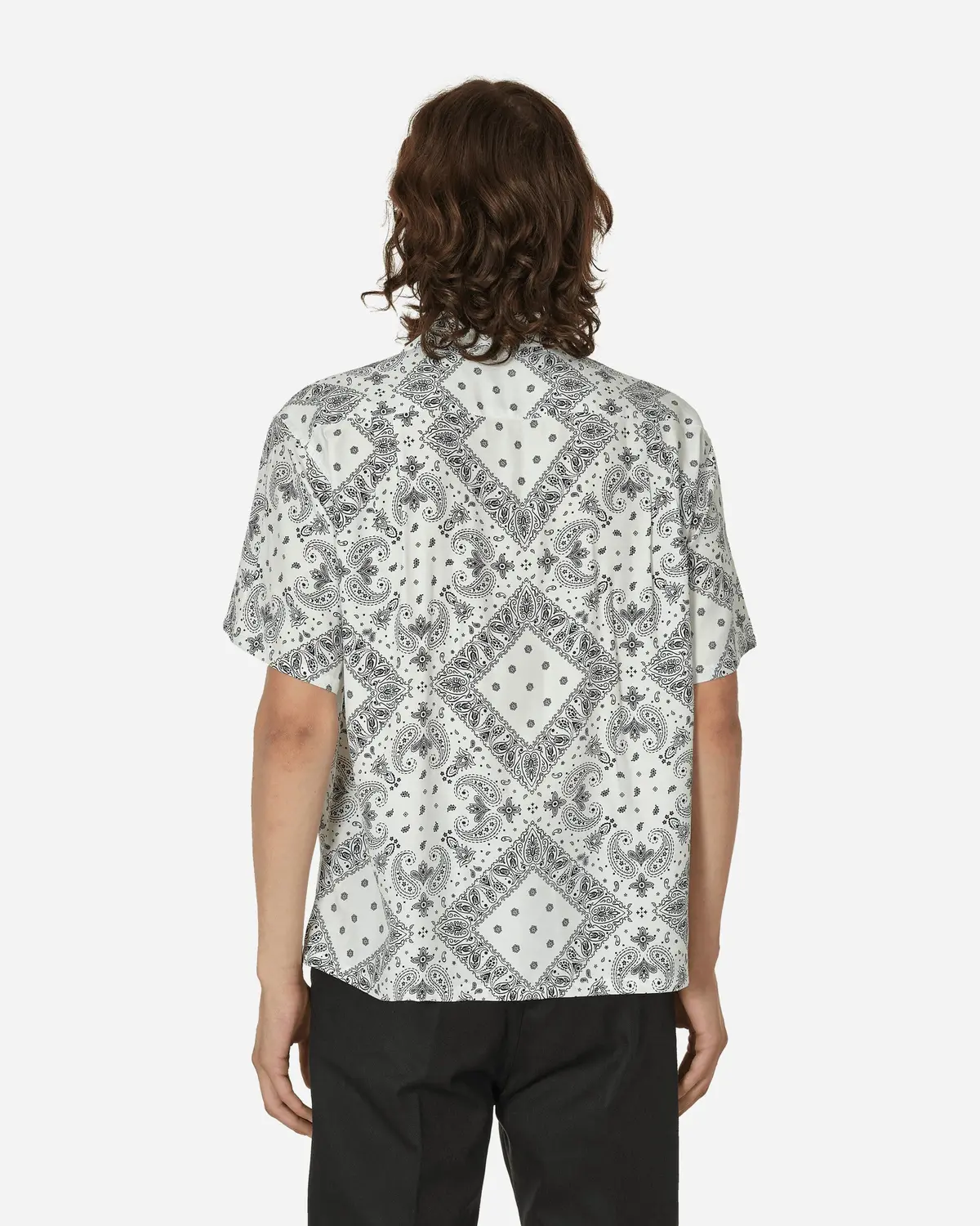 Open Collar Shirt White 3