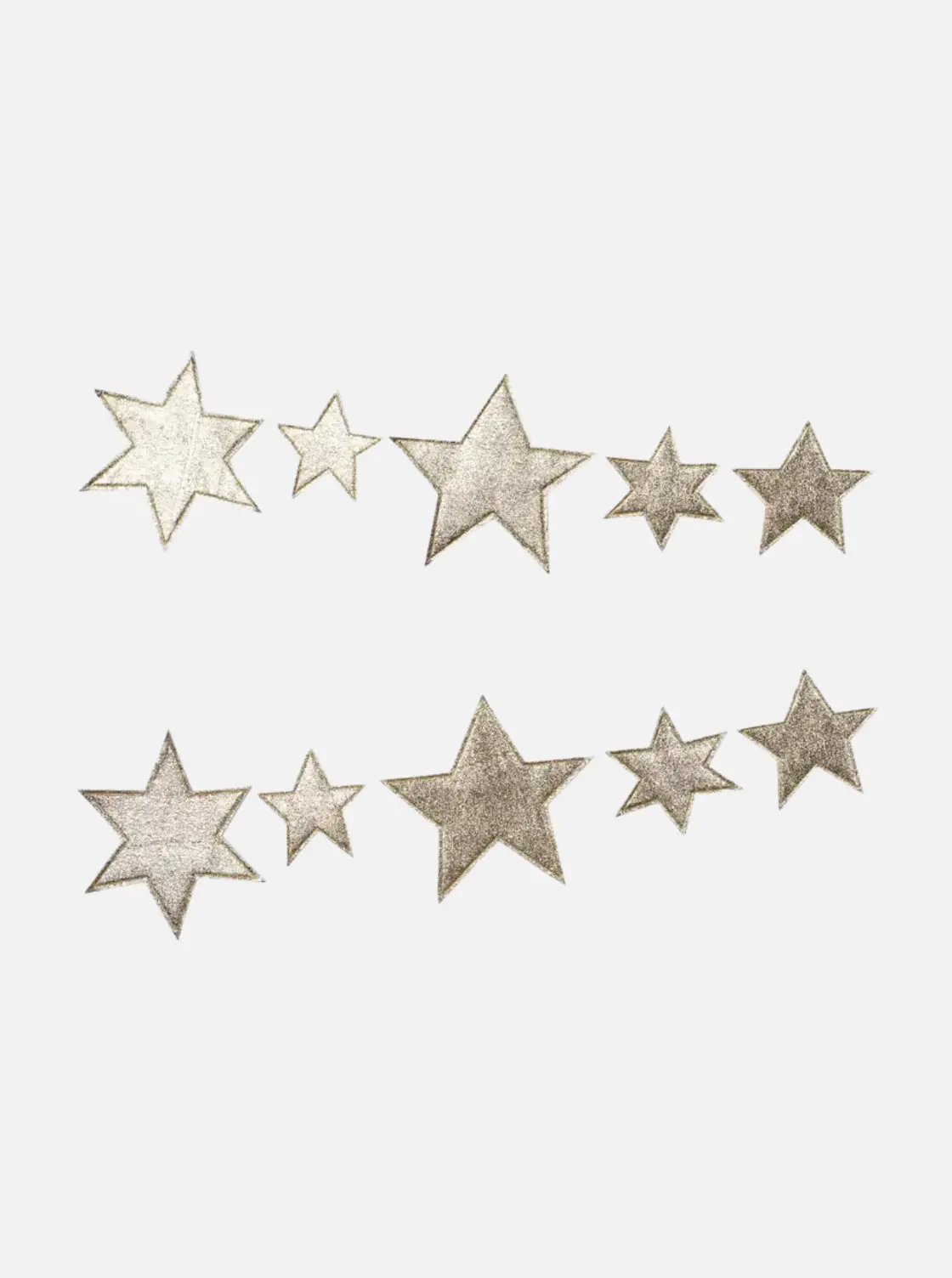 Silver Star Garland 1