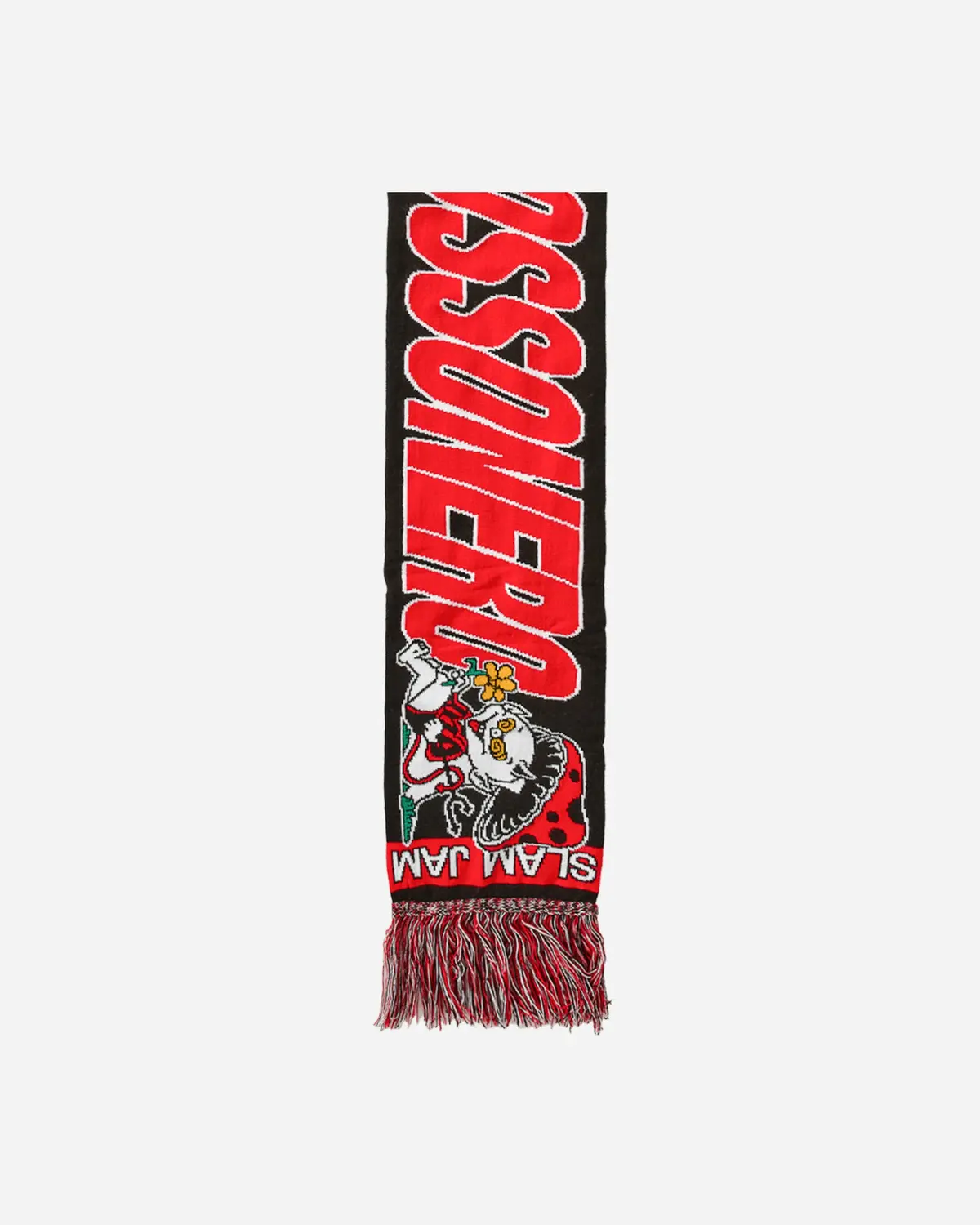 Sballo Rossonero Fan Scarf Black / Red 1