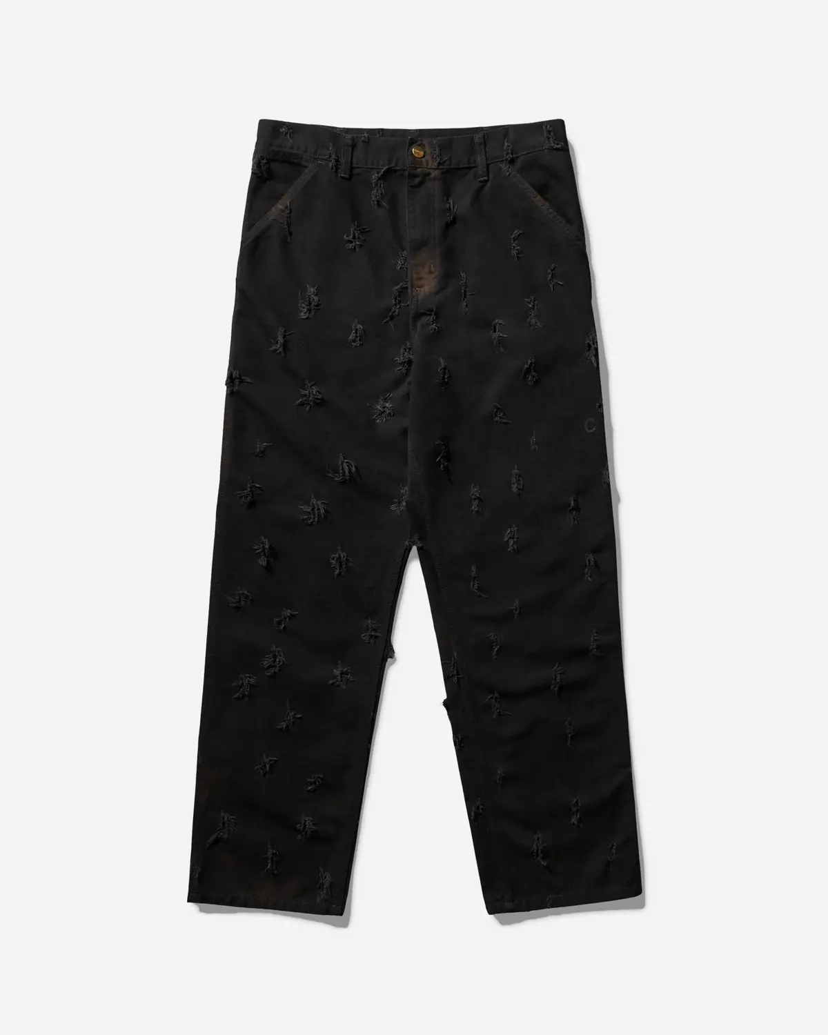 Slam Jam Single Knee Pants Black 1