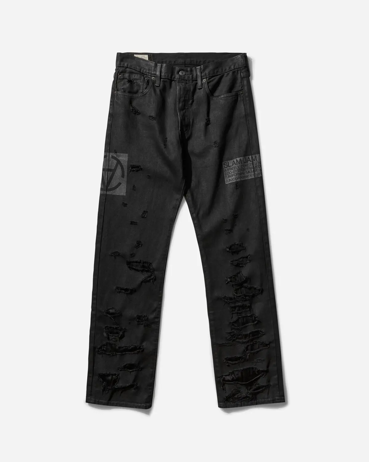 Slam Jam 501® Custom Jeans Black 1