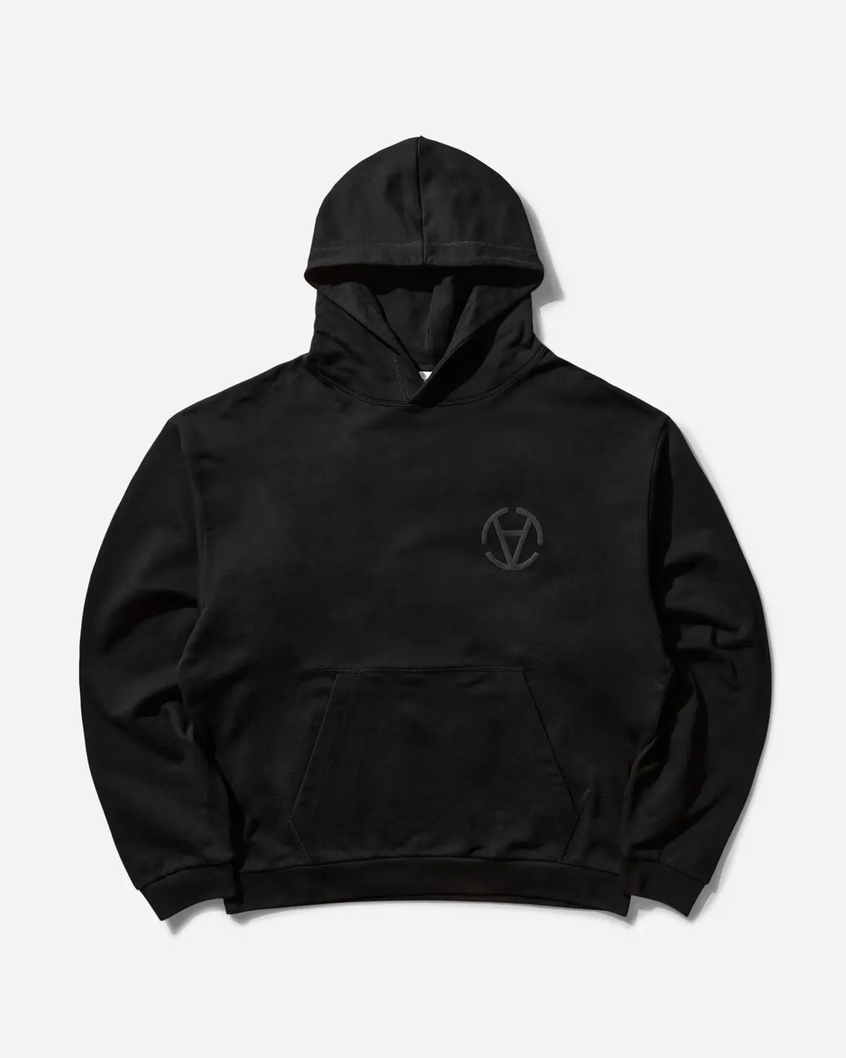Graphic Hooded Sweatshirt Black 1