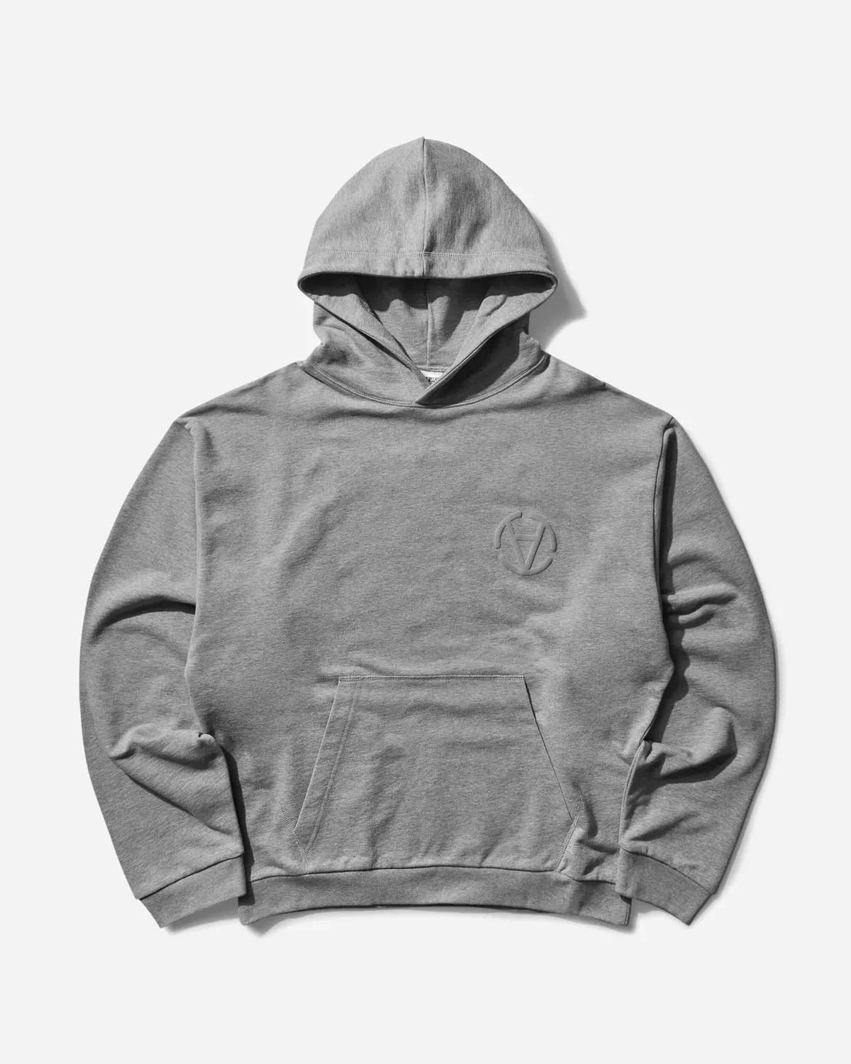 Graphic Hooded Sweatshirt Grey 1