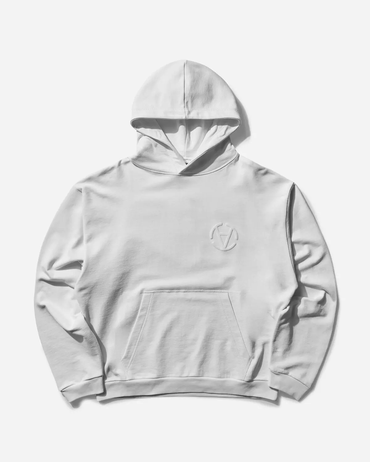 Graphic Hooded Sweatshirt White 1
