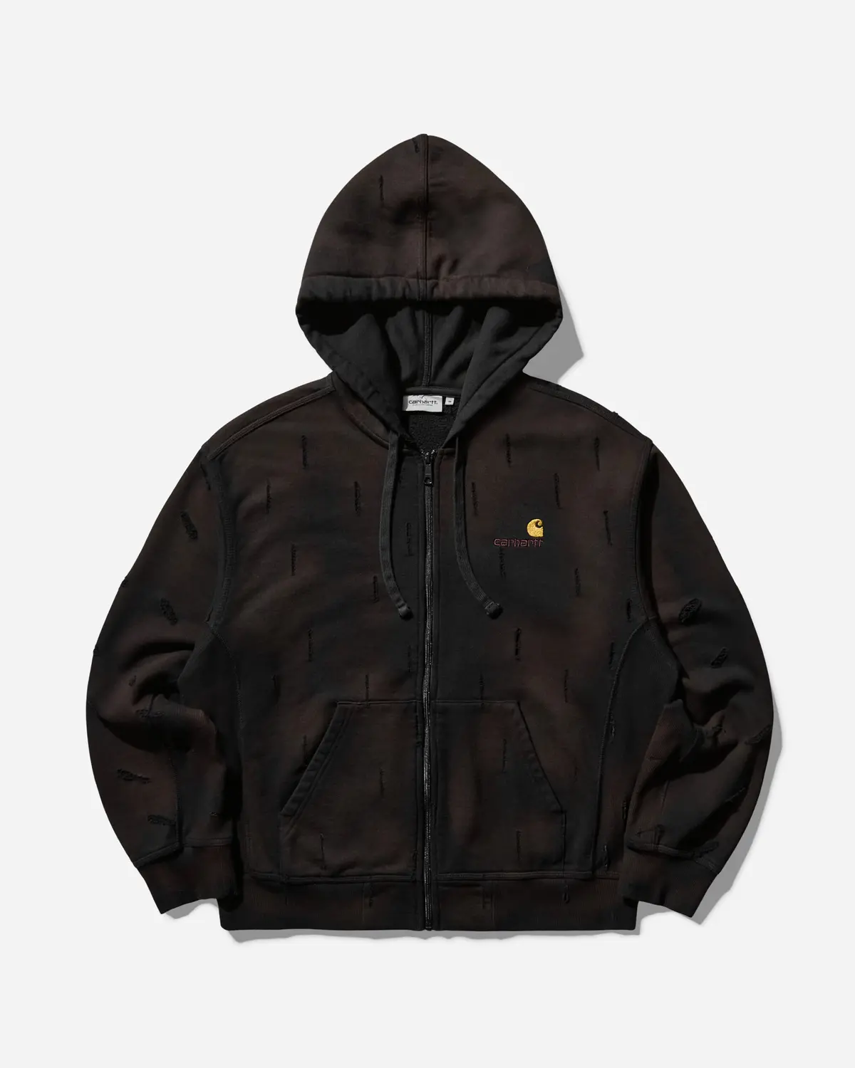 Slam Jam Hooded American Script Jacket Black 1