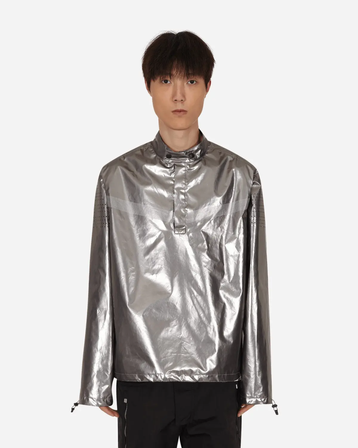 Devo Reverse Evolution Track Top Grey 1