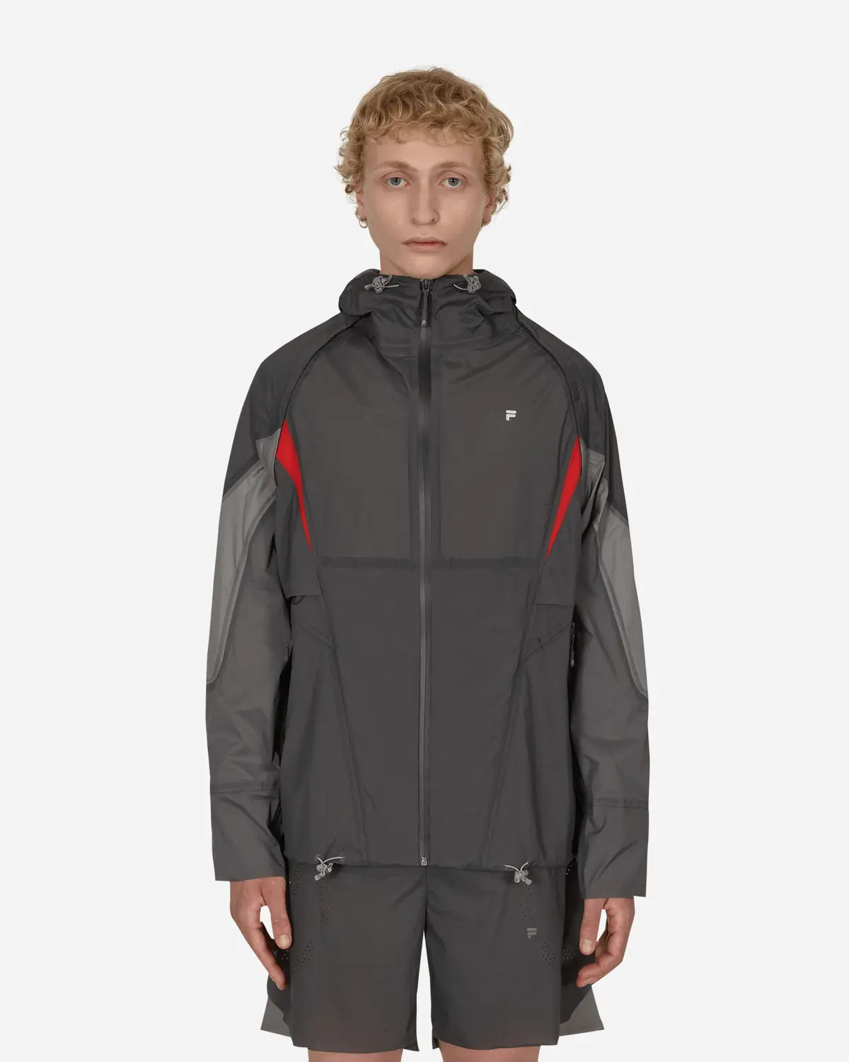 Fila Redefined Transformable Windbreaker Grey 1