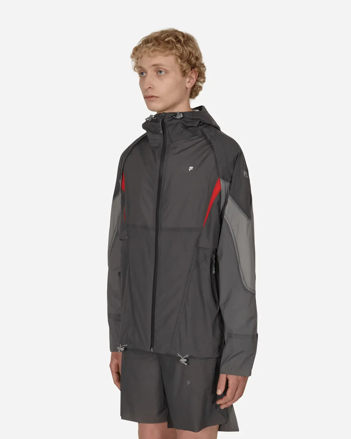 Fila Redefined Transformable Windbreaker Grey 2