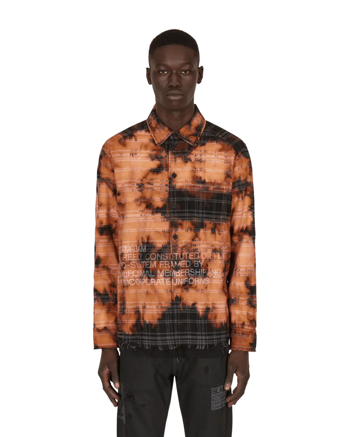Check Shirt Black 2