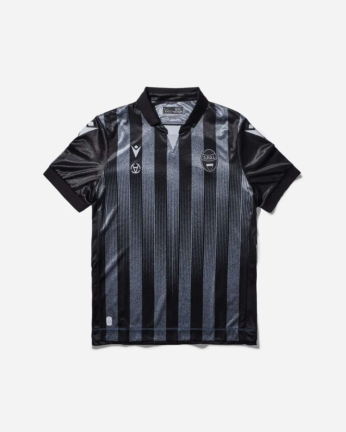 S.P.A.L. Away Jersey 2024/25 Black / Silver 1