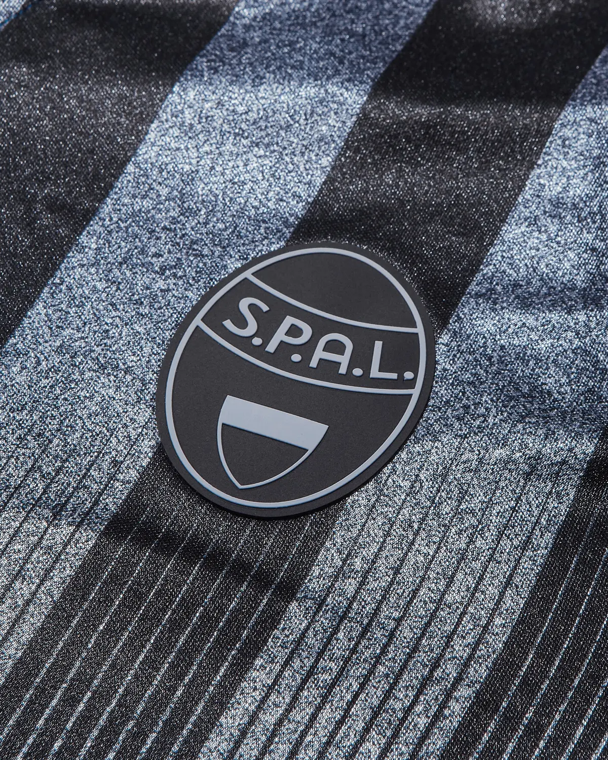 S.P.A.L. Away Jersey 2024/25 Black / Silver 4