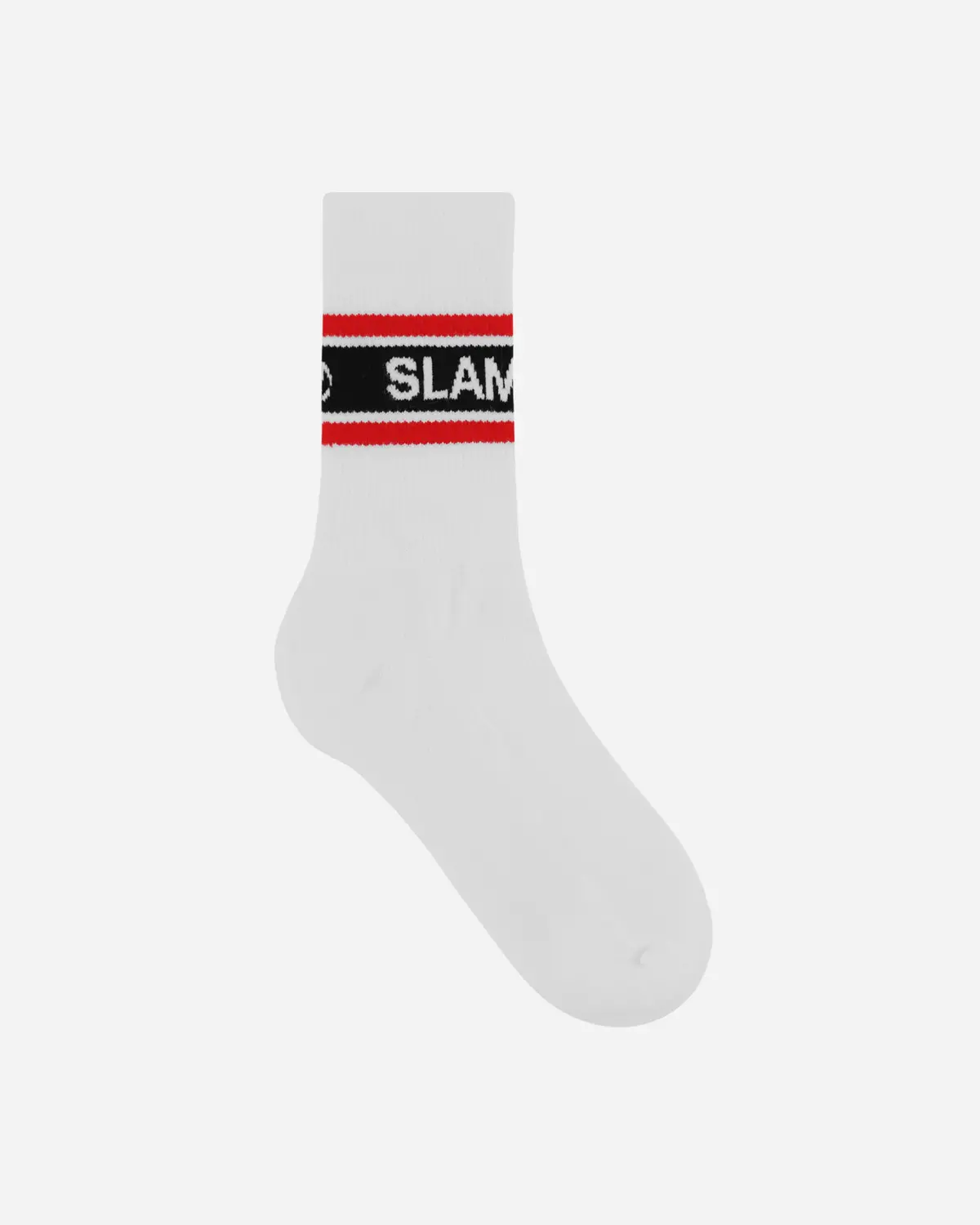 3-Pack Logo Jacquard Socks White 1
