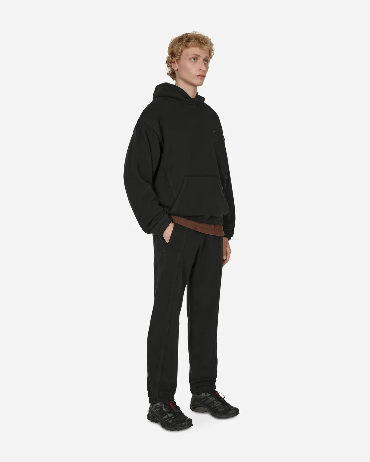 Panel Basic Sweatpants Black 4