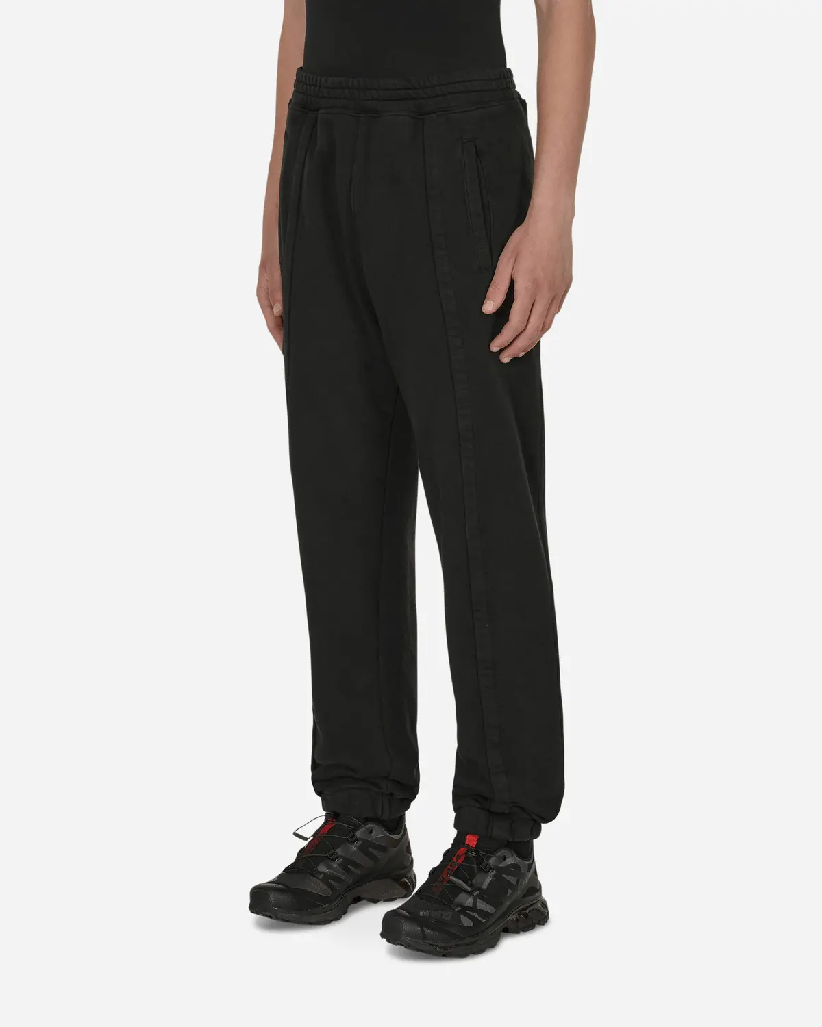 Panel Basic Sweatpants Black 2