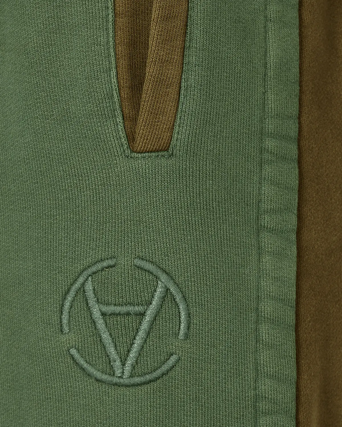 Panel Sweatpants Green / Brown 5
