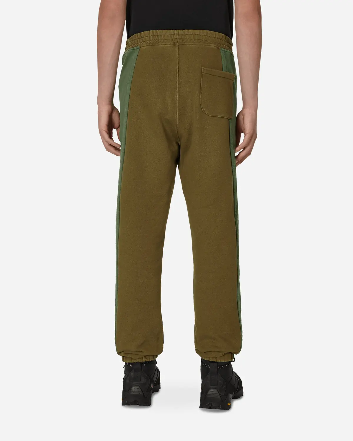 Panel Sweatpants Green / Brown 3