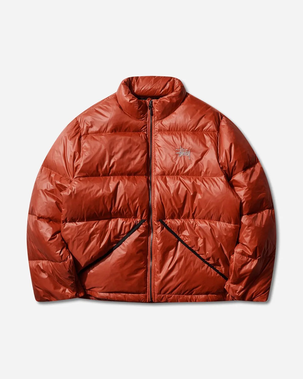 Micro Ripstop Down Jacket Red 1