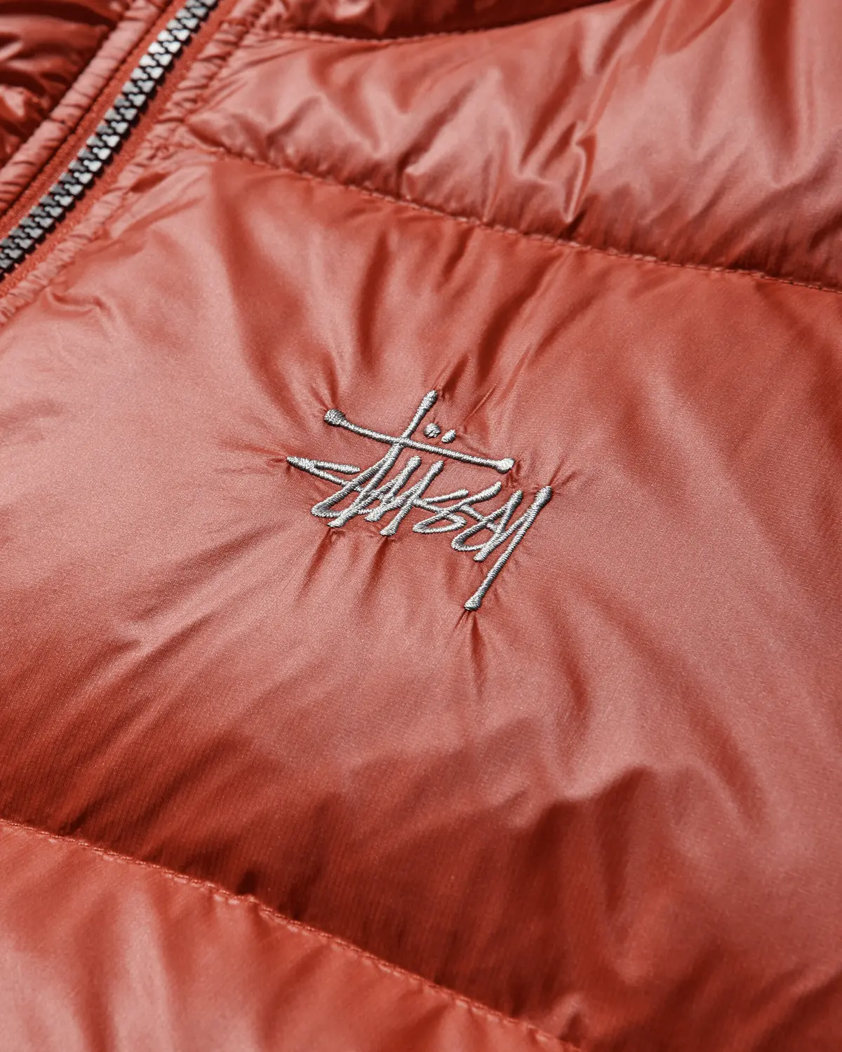 Micro Ripstop Down Jacket Red 4
