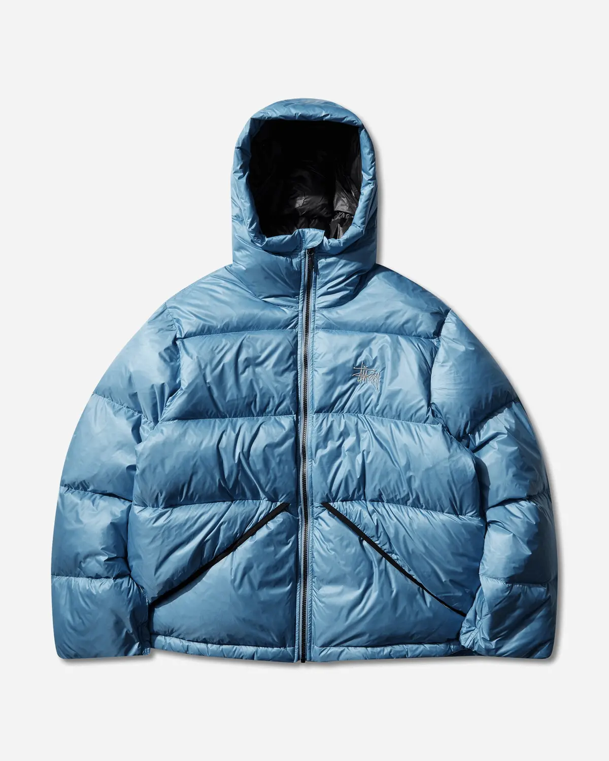 Micro Ripstop Down Parka Sky Blue 1