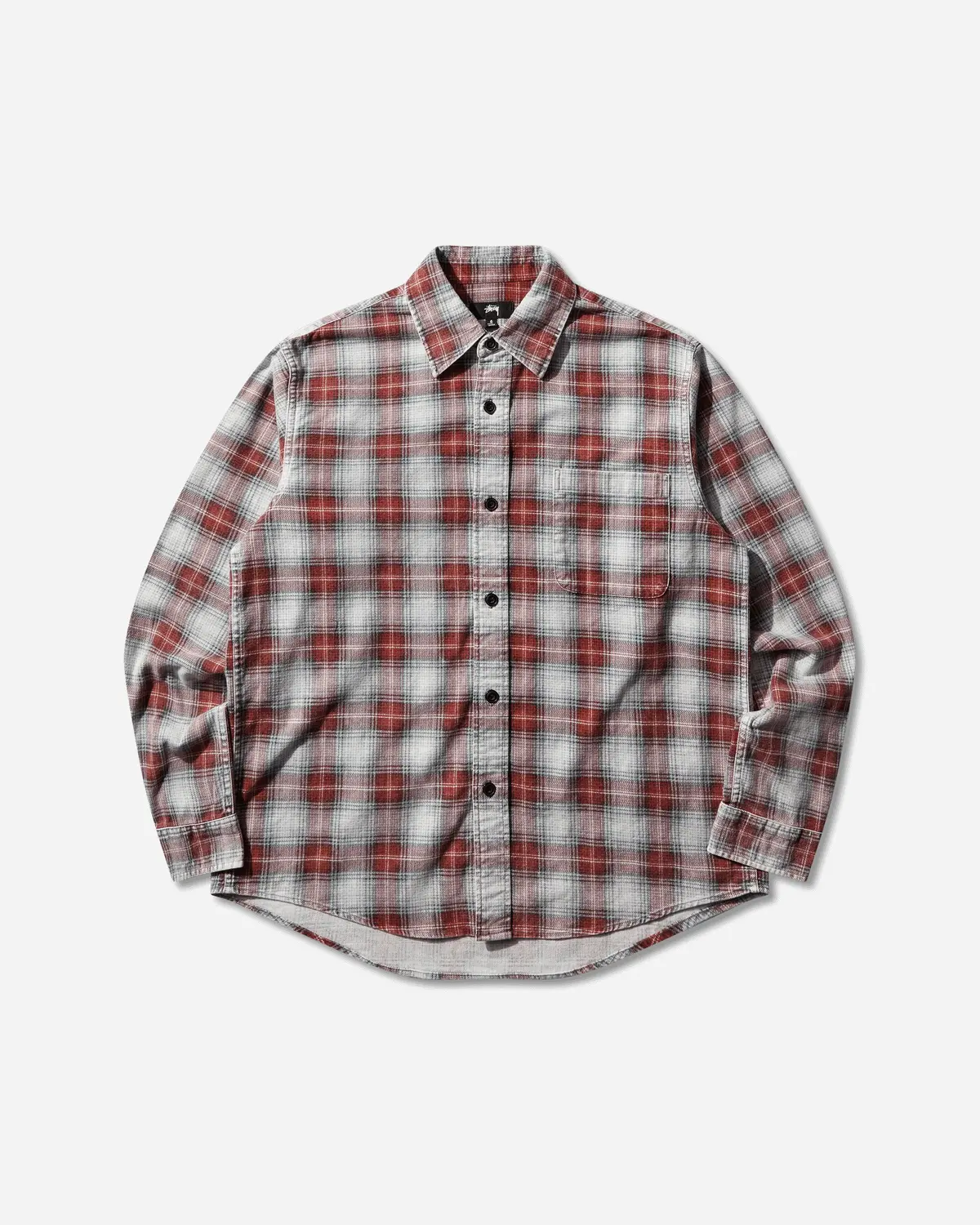 Dax Plaid Shirt Red 1