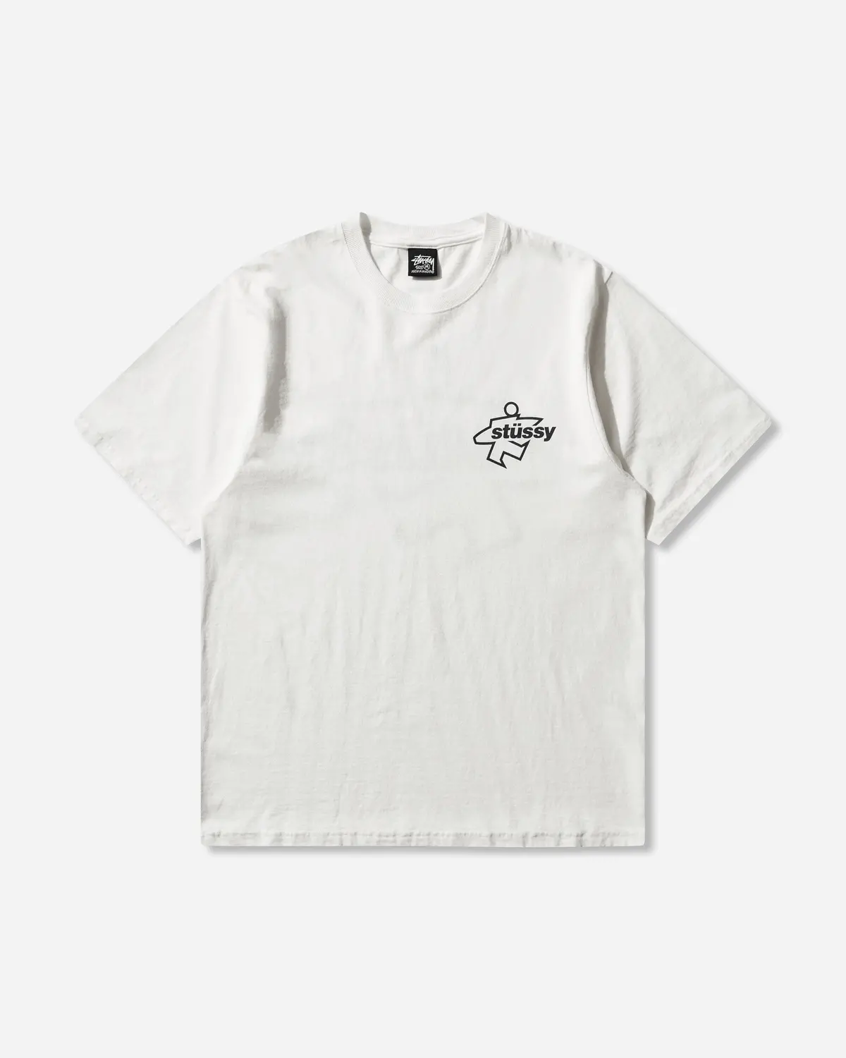 Surf Size Pigment Dyed T-Shirt Natural 1