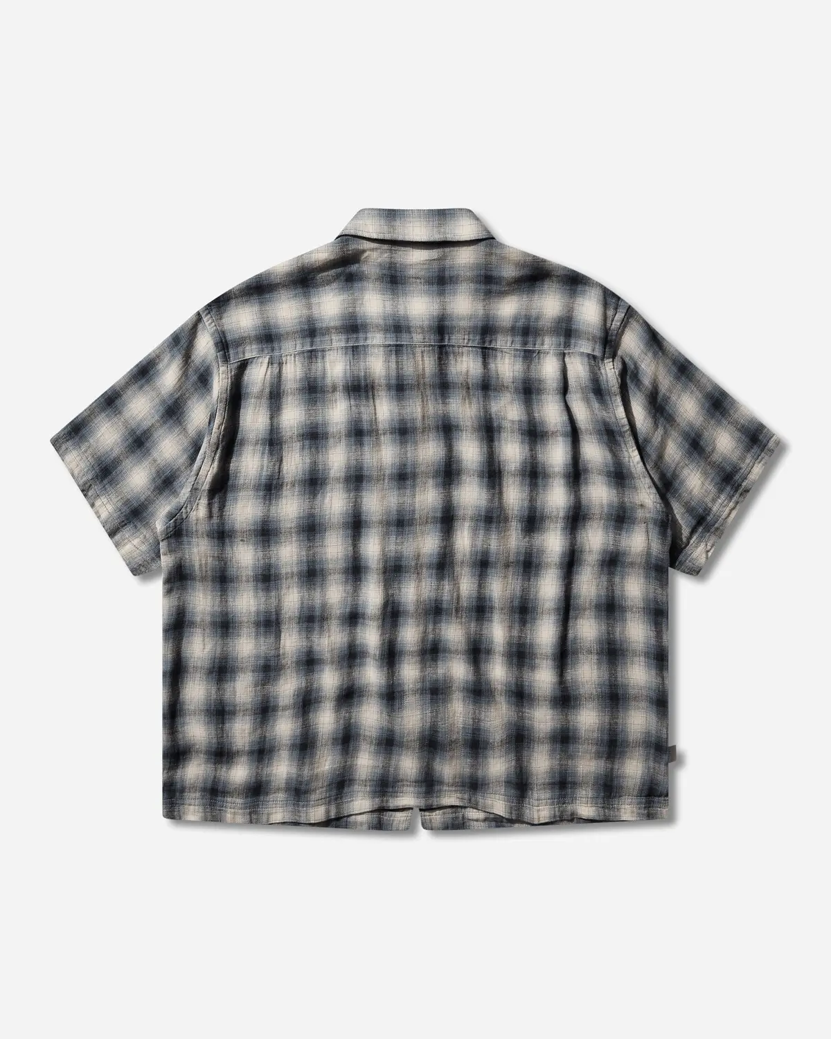 Liam Shortsleeve Plaid Shirt Blue 2