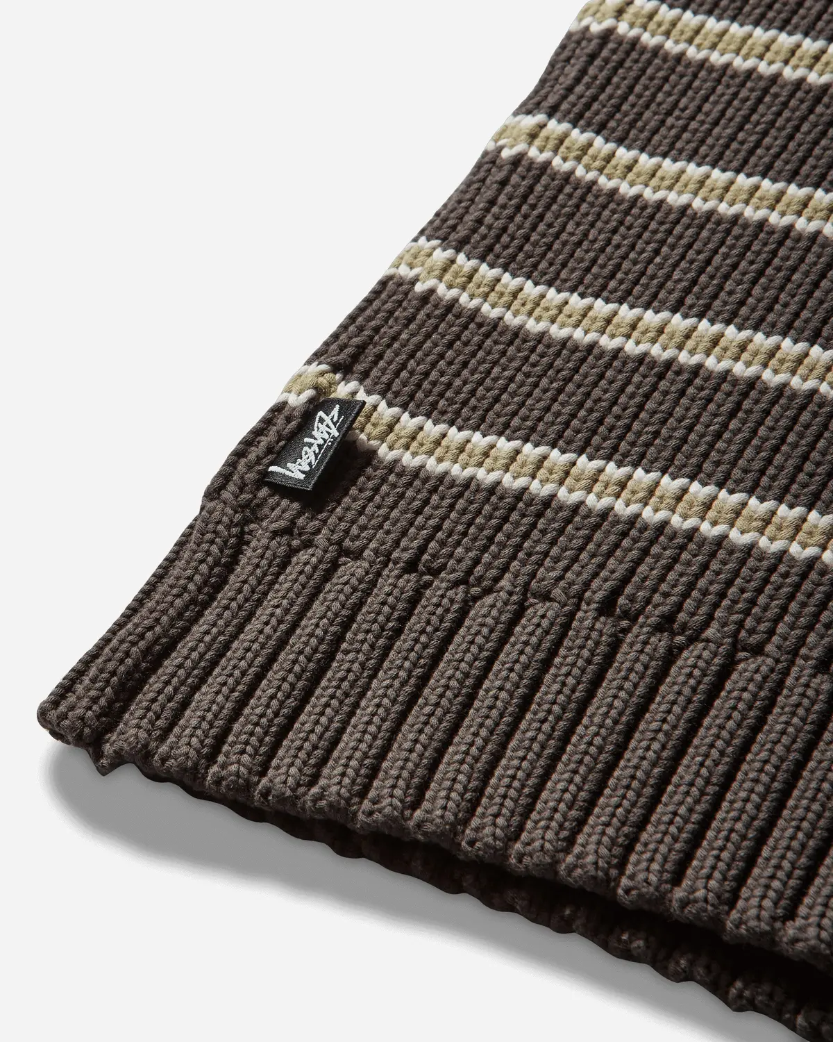 Stripe Crewneck Sweater Forest 3