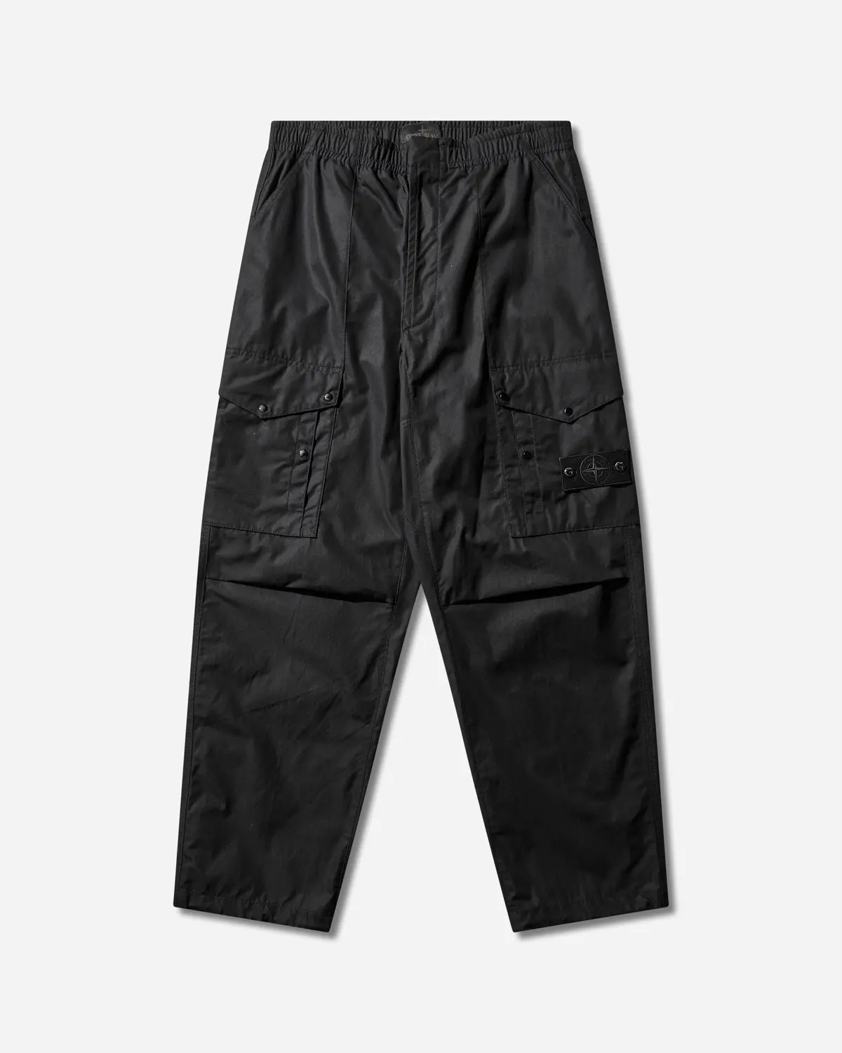 Men's Ghost All-Weather Cotton Canvas Cargo Pants Black 1
