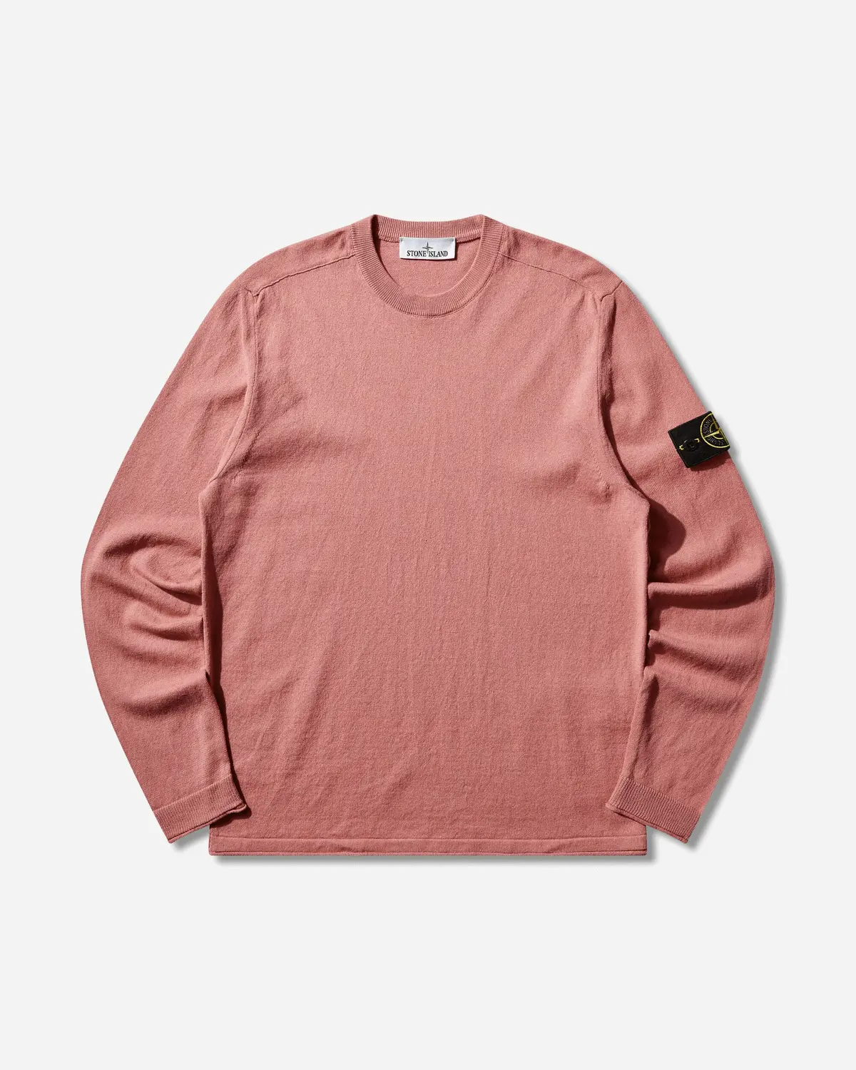 Men's Light Raw Hand Organic Cotton Sweater Oleander 1