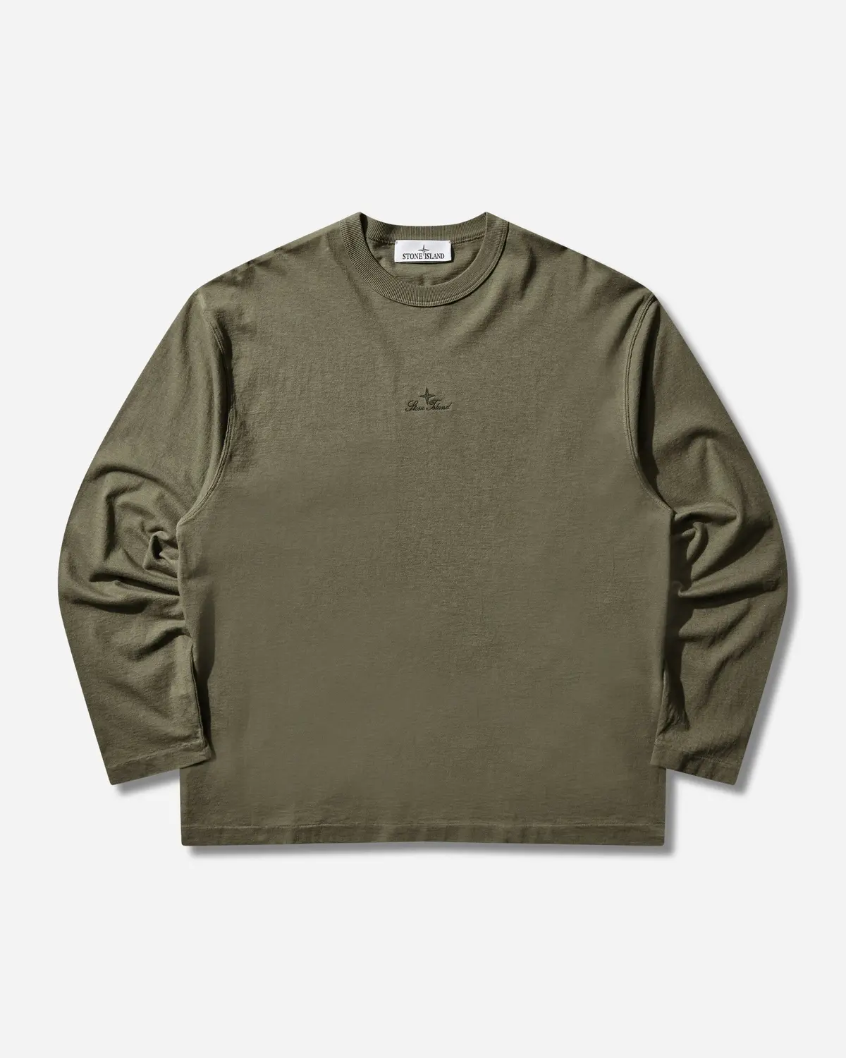 Men's Longsleeve T-Shirt Military Green 1