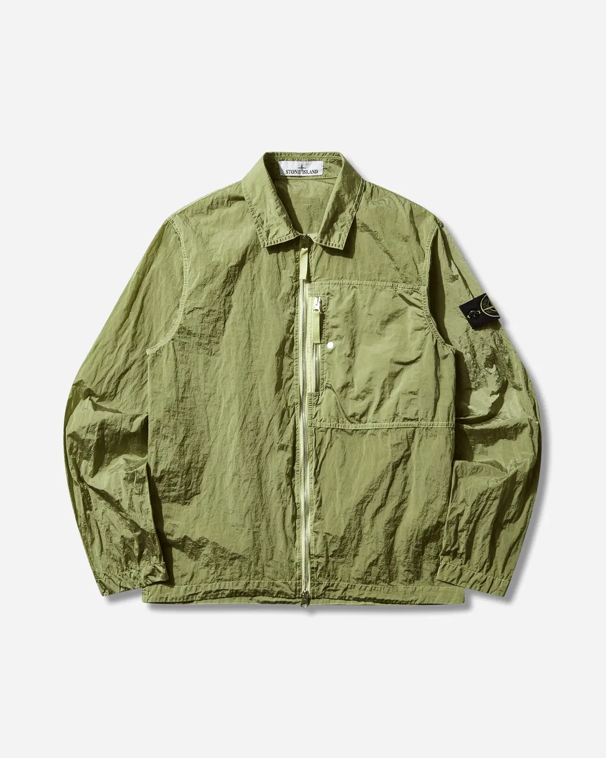 Men's Nylon Metal Overshirt Lemon 1