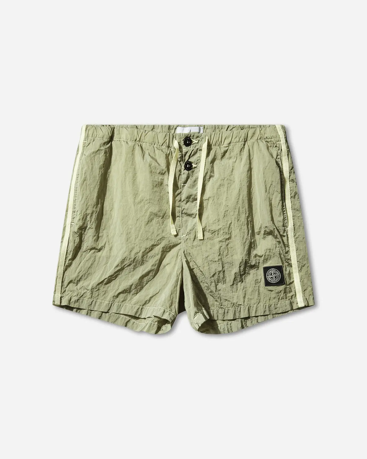 Men's Nylon Metal Swim Shorts Lemon 1