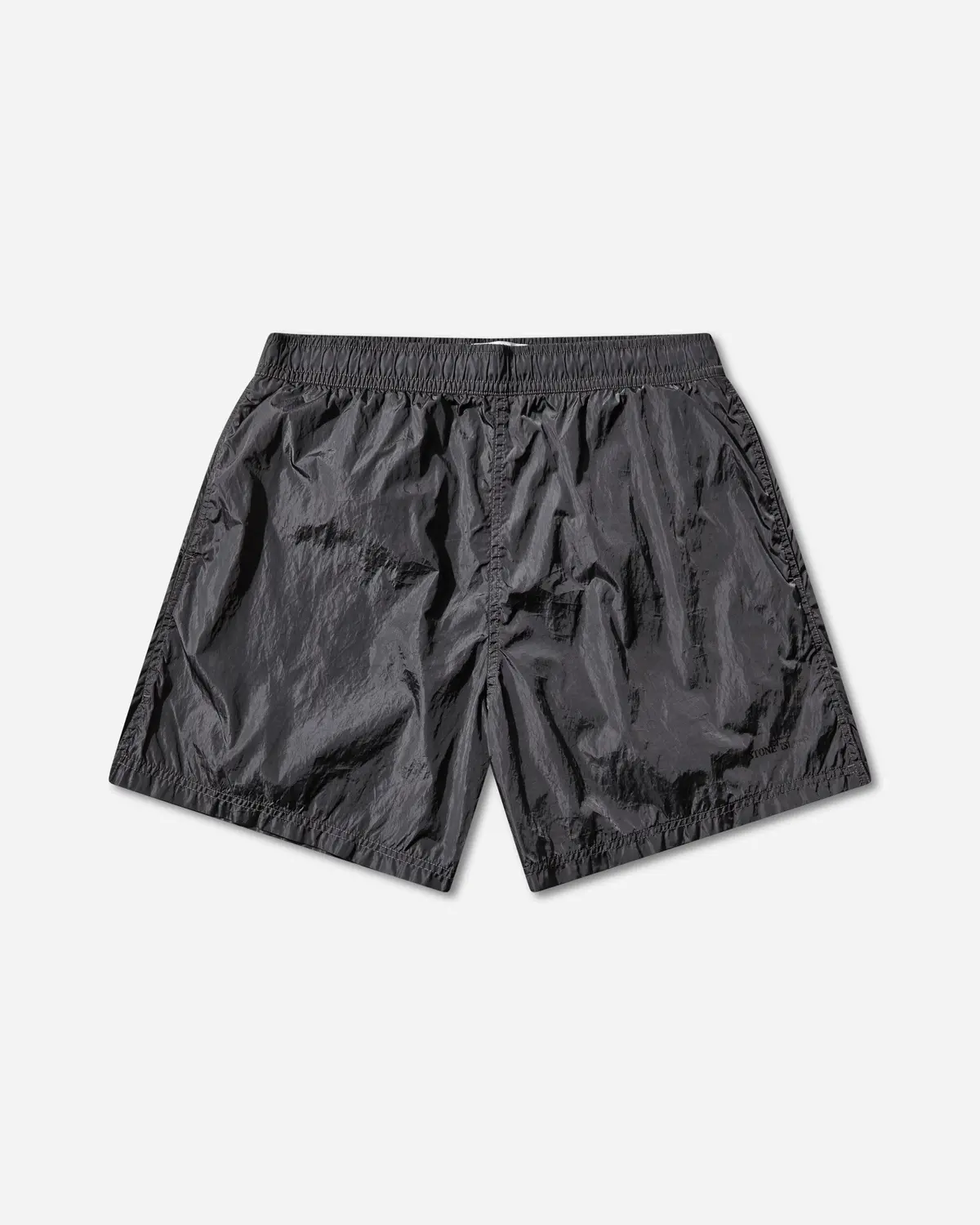 Men's Nylon Metal Swim Shorts Blue Grey 1