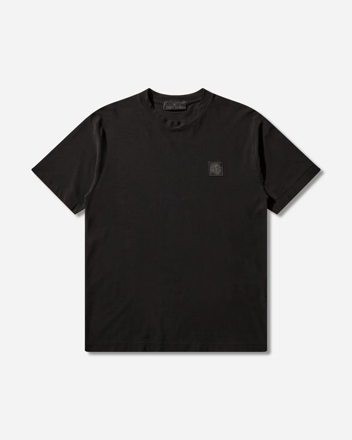 Men's Ghost Organic Cotton Jersey Crepe T-Shirt Black 1