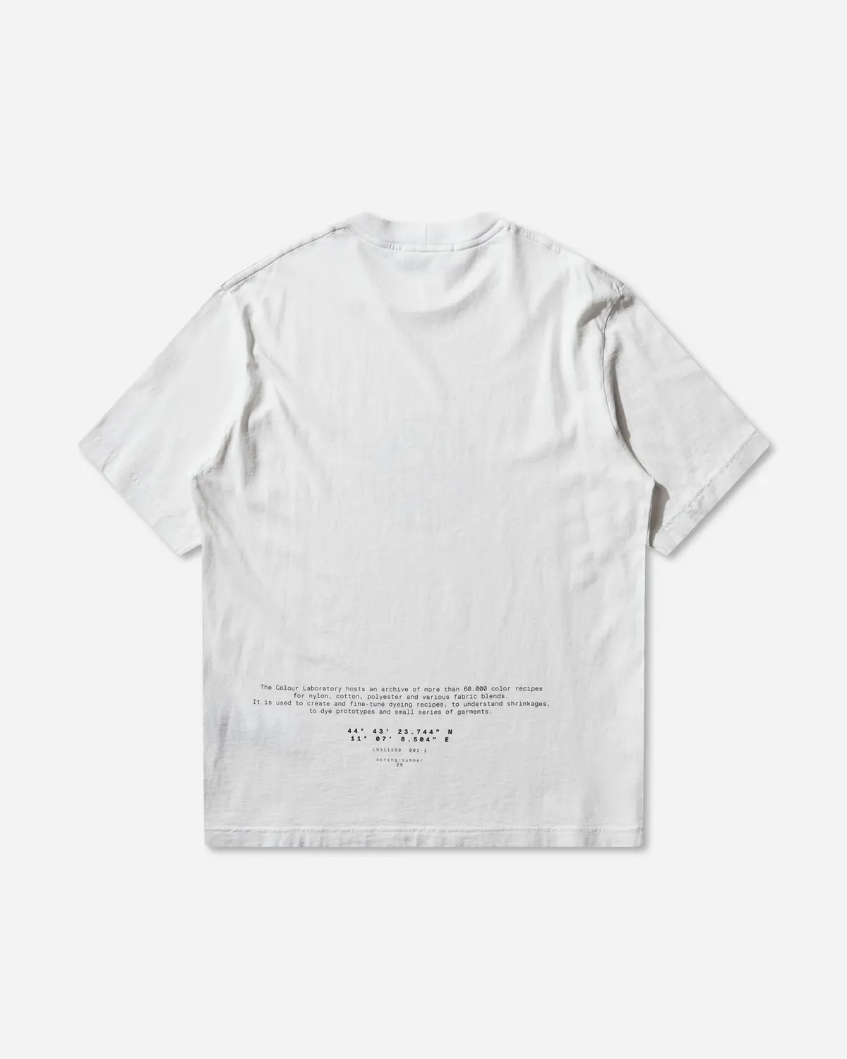 Men's Organic Cotton Jersey T-Shirt White 2