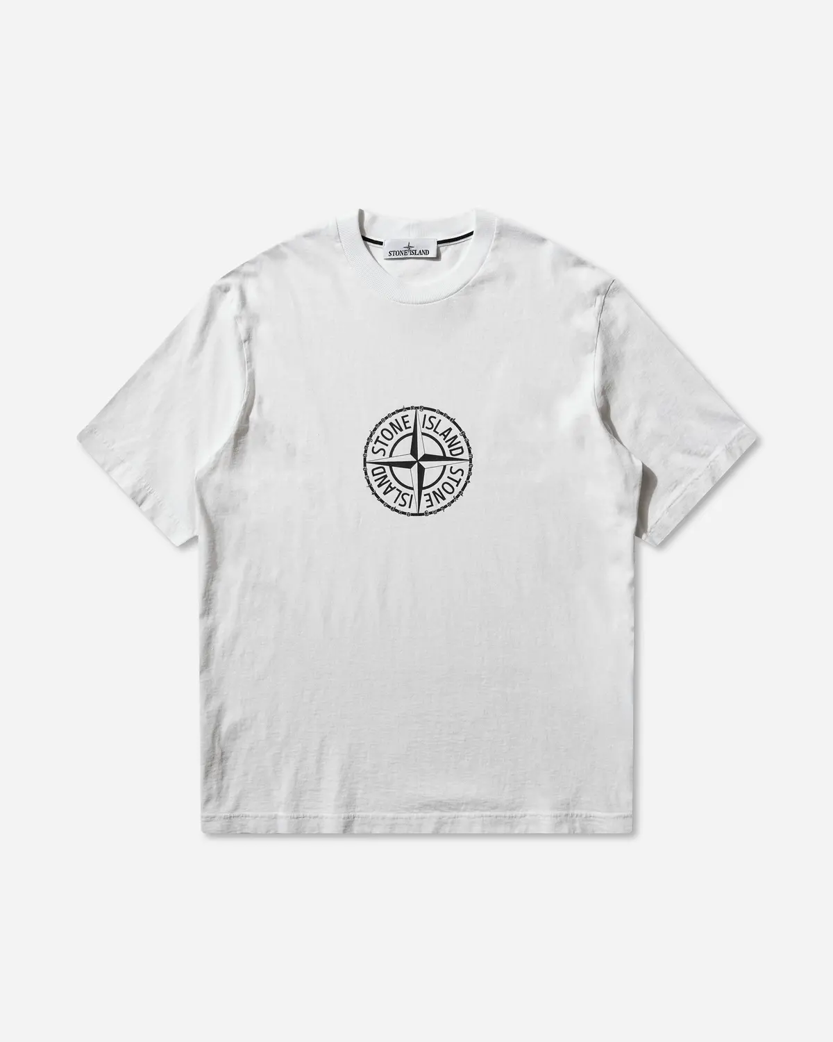 Men's Organic Cotton Jersey T-Shirt White 1