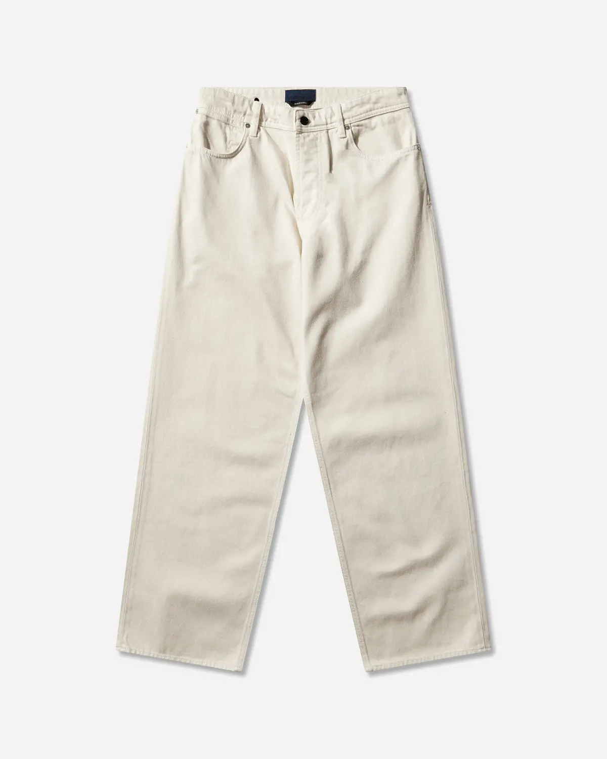 Men's Light Bull Denim-Tc Loose Fit Jeans Ivory 1