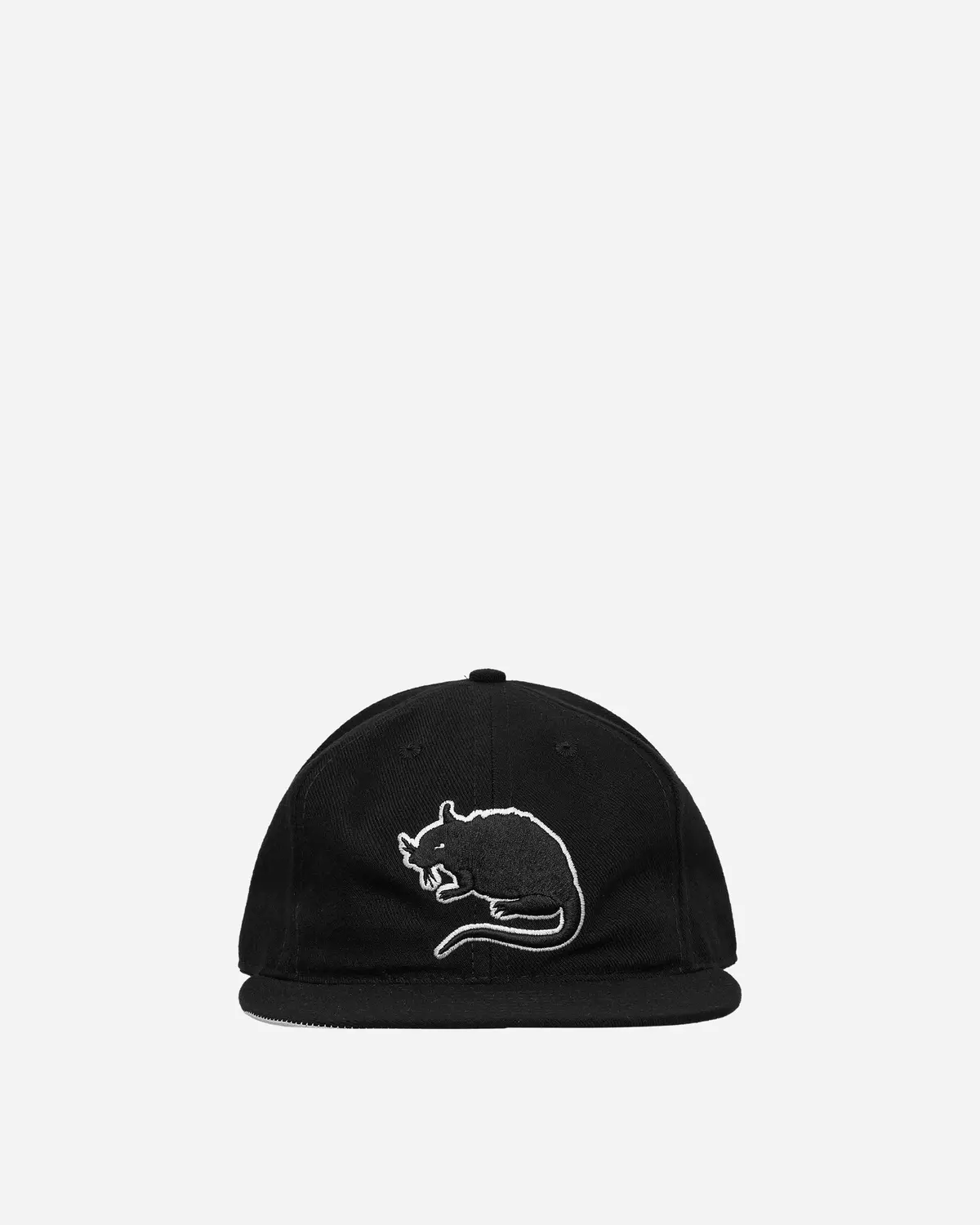 Rat Logo Fitted Hat Black 1