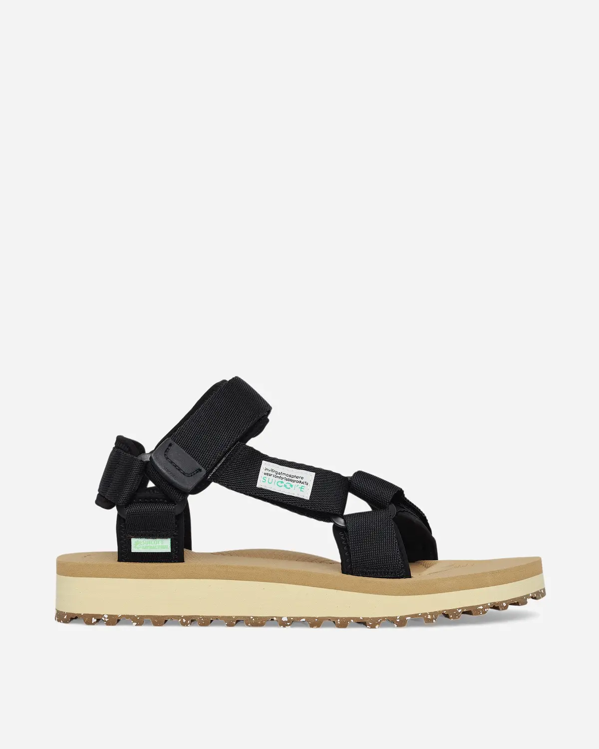 Depa-2Cab-Eco Sandals Black 1