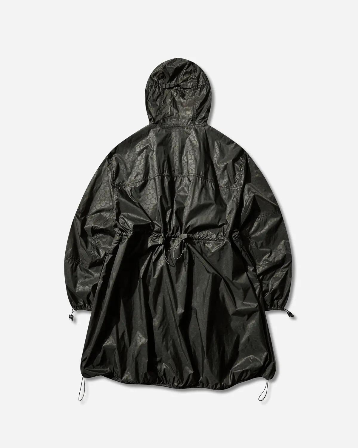 Women's Cecilie Bahnsen Emma Long Wind Jacket Forest Night Green 2