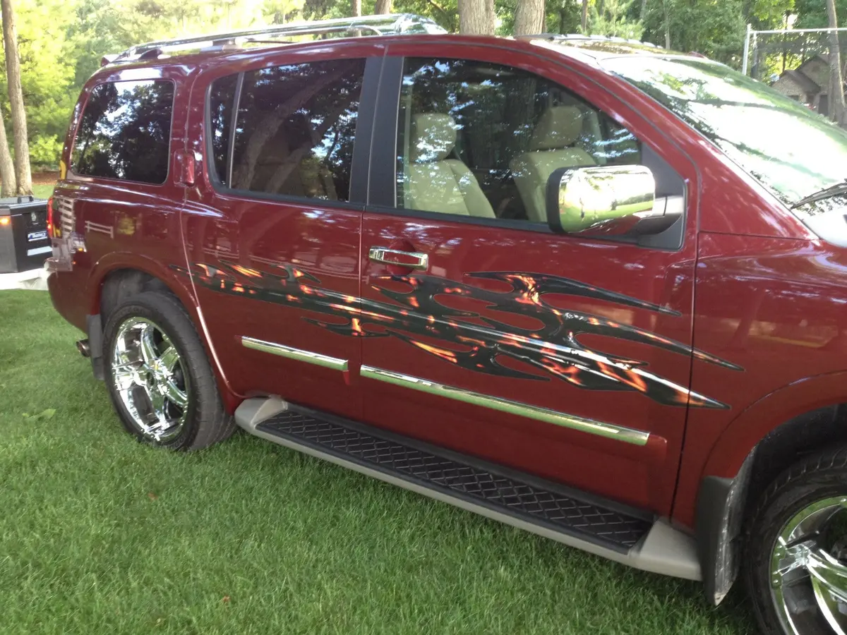 Tribal Metal Vinyl Decal Graphics For Trucks & Semi Trailers 3
