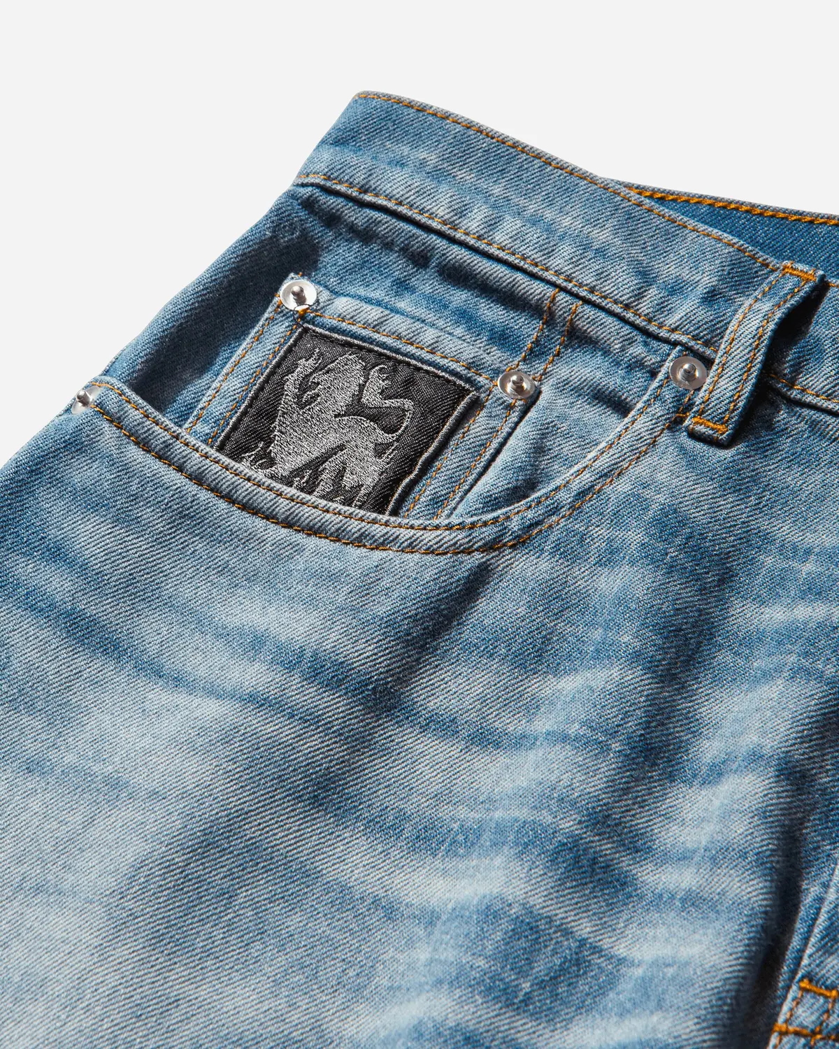 Checked Jeans Blue 3