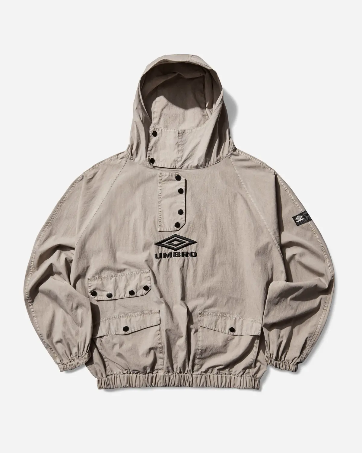 Faded Smock Anorak Greige 1