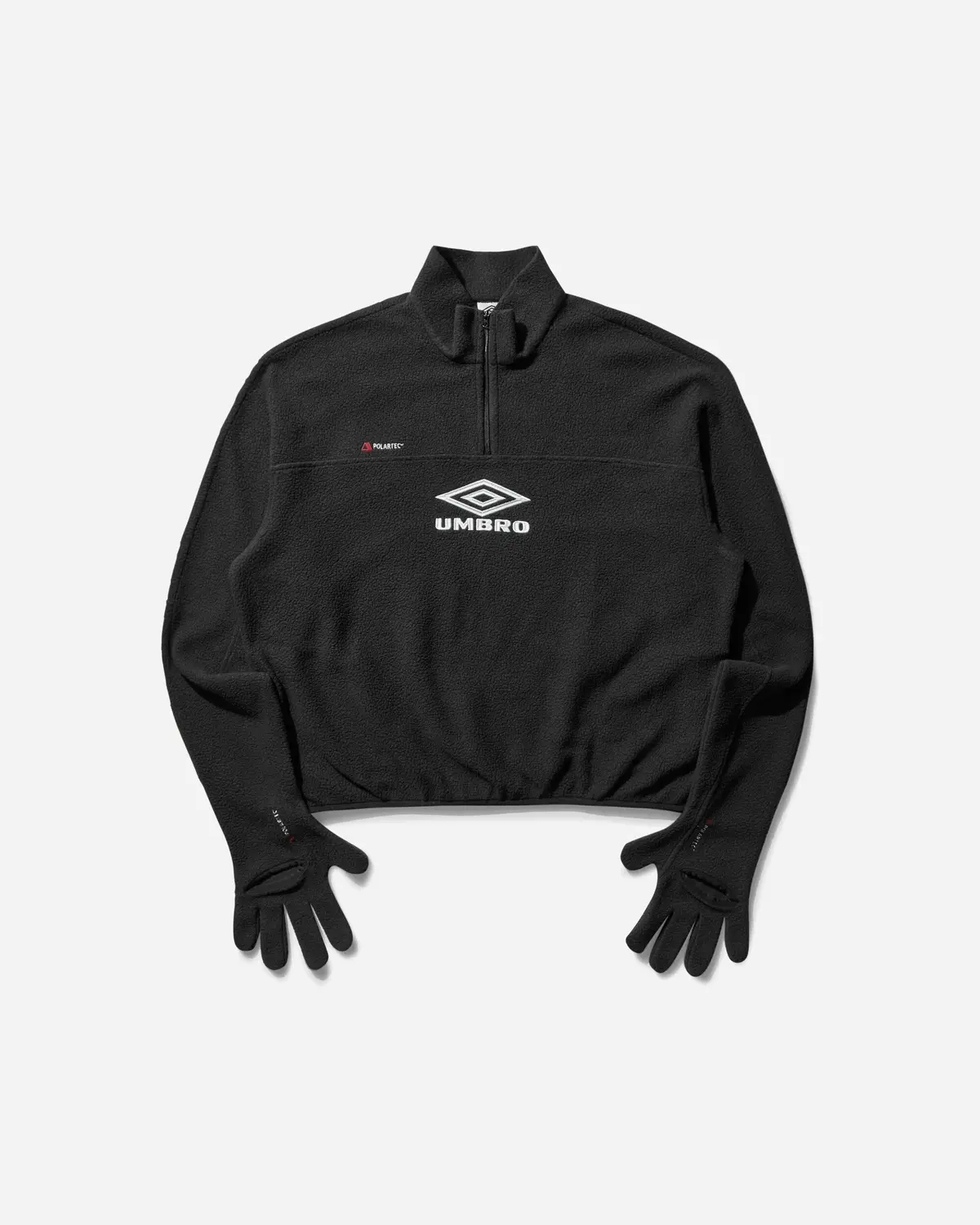 Men's Fazi Gloved Polartec Fleece Dark Grey 1