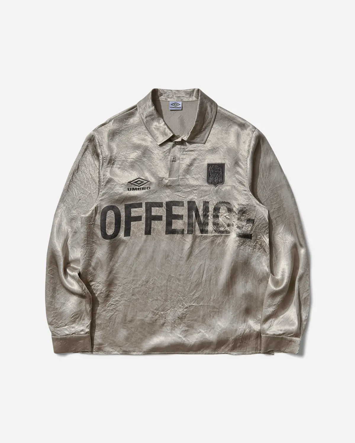 Satin Enfield Shirt Silver Pearl 1